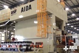 AIDA 1500T伺服冲床生产过程