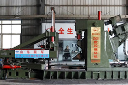 万鸿重型2500mm数控碾环机投入使用