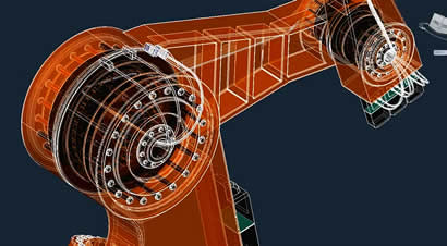 CAD透析工业机器人结构